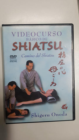 DVD: Video curso basico de Shiatsu. Camino del Shiatsu - Shigeru Onoda