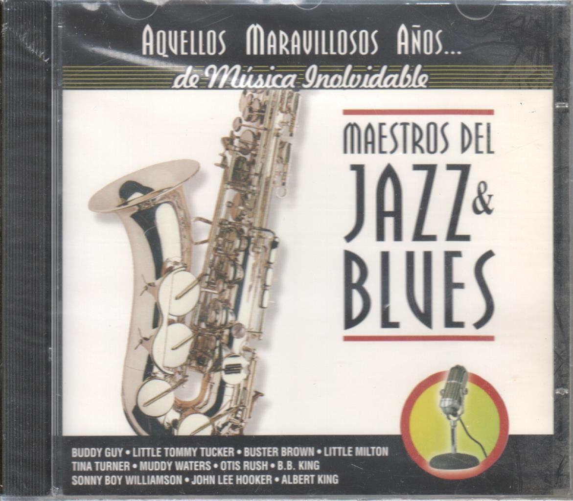 CD Musica: Aquellos maravillosos años de musica inolvidable - Maestros del Jazz & Blues (Precintado)