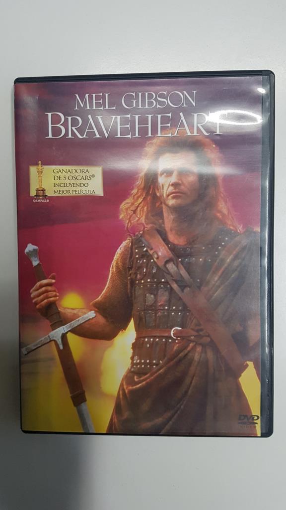 DVD pelicula: Braveheart. Dirigida por Mel Gibson