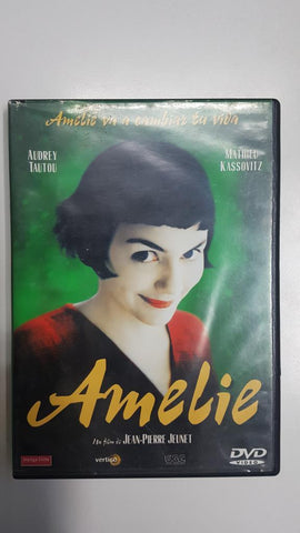 DVD pelicula: Amelie. Un film de Jean-Pierre Jeunet (2 DVD, uno es de extras)
