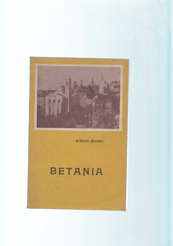 Lugares Santos de Palestina: Betania