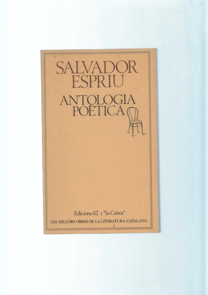 Antologia Poetica de Salvador Espriu