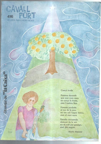 Cavall Fort revista numero 0416: El poeta Maria Manent