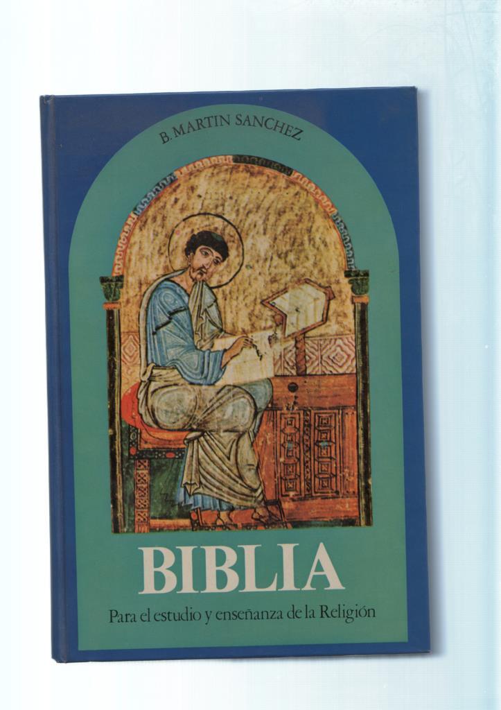 Biblia. Para el estudio y enseñanza de la Religion