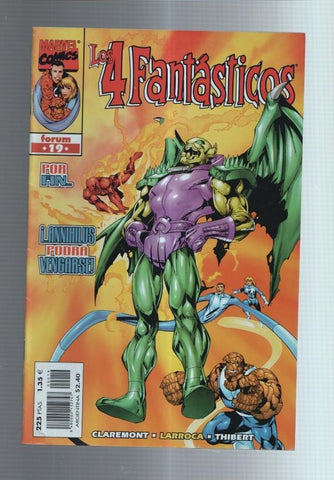 Planeta: Los 4 Fantasticos volumen III numero 19: sin blanca en la zona negativa
