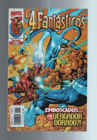 Planeta: Los 4 Fantasticos volumen III numero 15: choque de hierro