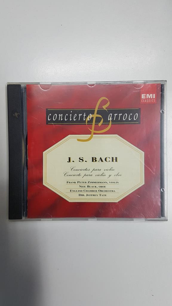 CD Musica: Concierto Barroco - Johann Sebastian Bach. Conciertos para violin, concierto para violin y oboe