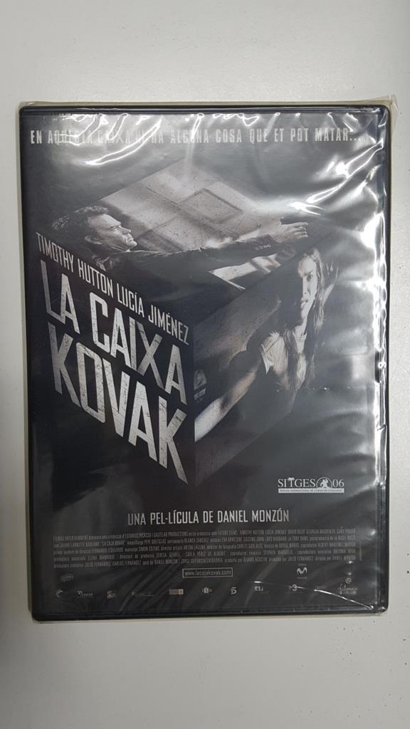 DVD pelicula: La caixa Kovak, una pelicula de Daniel Monzon