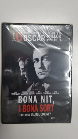 DVD pelicula: Bona nit, i bona sort. Un film de George Clooney