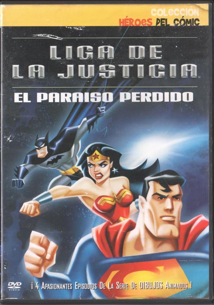 DVD: La liga de la justicia 16: Paraiso perdido