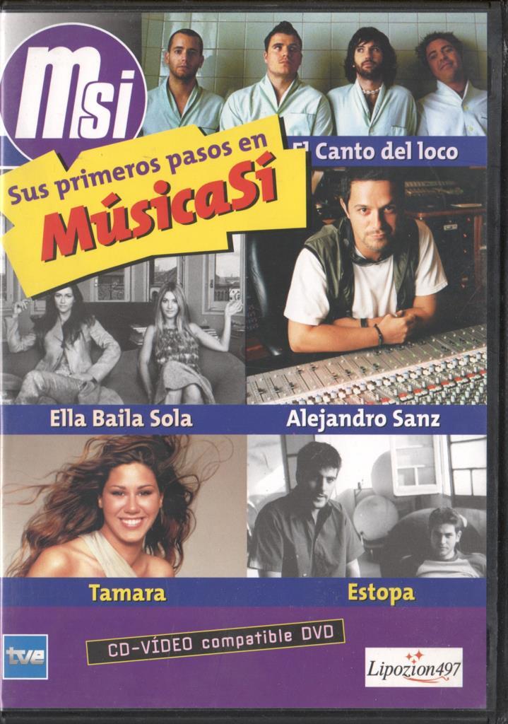DVD: Msi - Sus primeros pasos en Musica Si