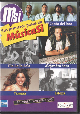 DVD: Msi - Sus primeros pasos en Musica Si