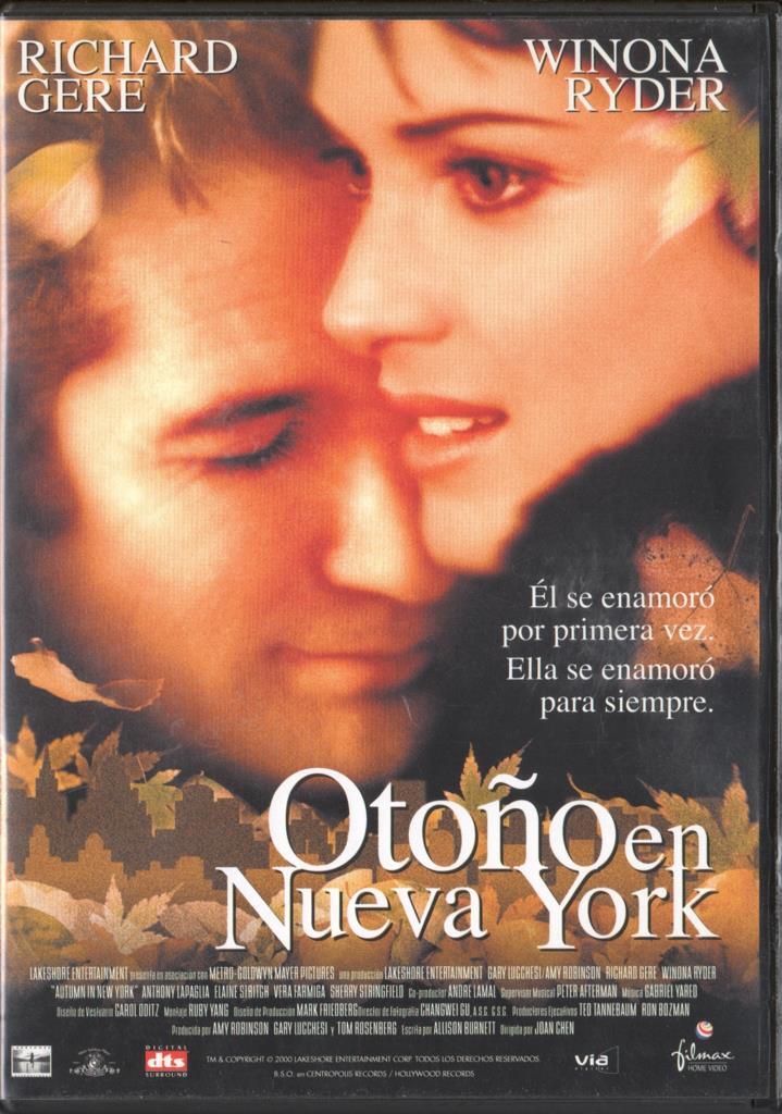 DVD: Otoño en Nueva York