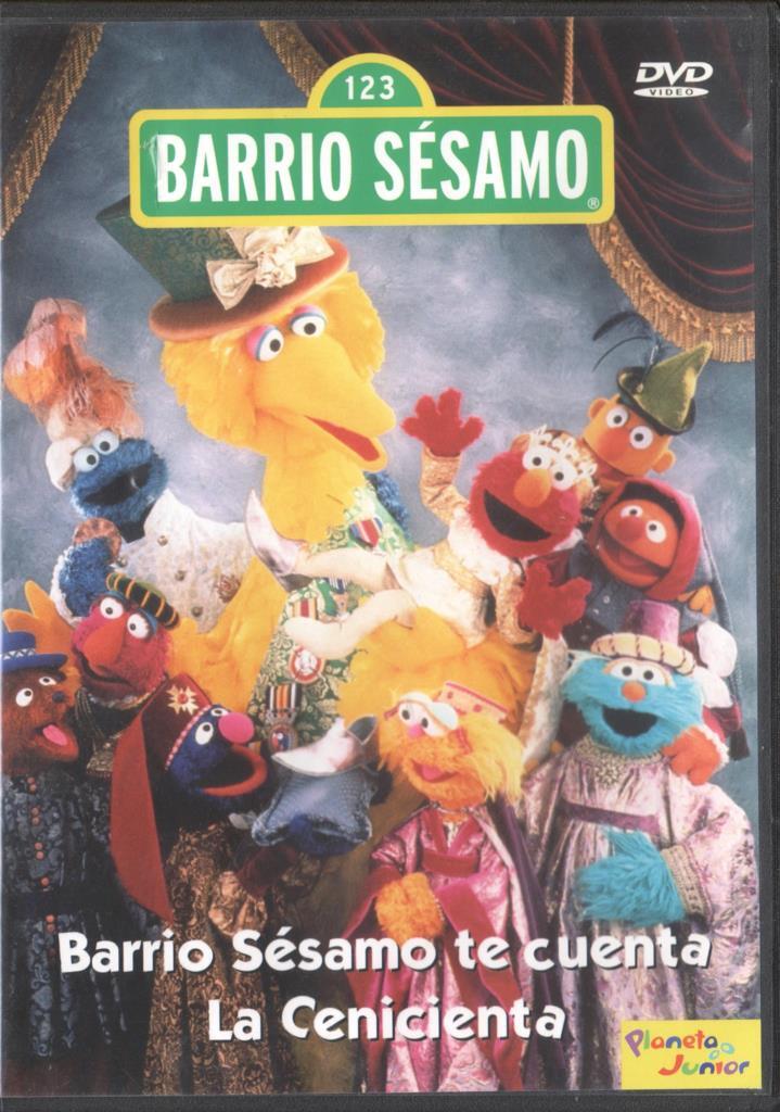DVD: Barrio Sesamo te cuenta la cenicienta