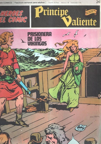 Burulan: Principe Valiente numero 26: Prisionera de los vikingos