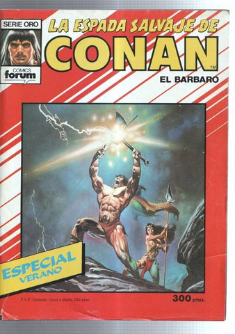 Planeta: La Espada Salvaje de Conan: especial verano 1988: Venganza ciega, etc