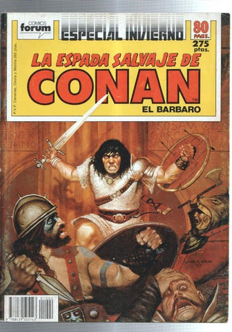 Planeta: La Espada Salvaje de Conan: especial invierno 1988: Circo de Sangre, etc