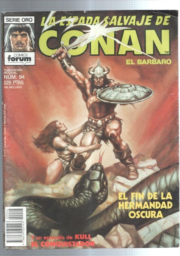 Planeta: La Espada Salvaje de Conan numero 94: La gema de la hermandad oscura