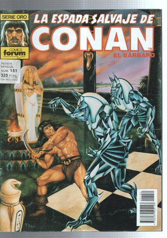 Planeta: La Espada Salvaje de Conan numero 151: cuando se despierta la serpiente dorada