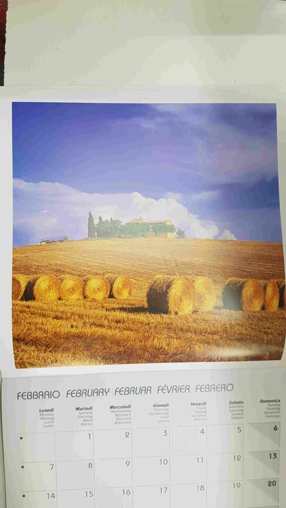 Calendario / Kalender / Calendrier / Calendar: 2011 : Tuscany (La toscana): LAMINA numero 02