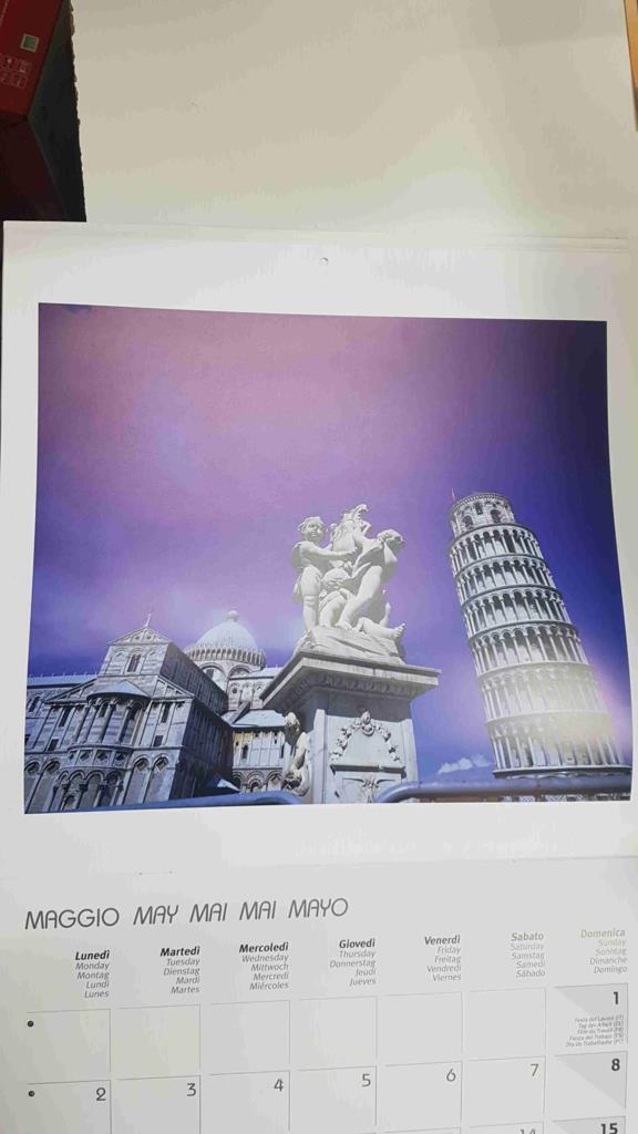Calendario / Kalender / Calendrier / Calendar: 2011 : Tuscany (La toscana): LAMINA numero 05