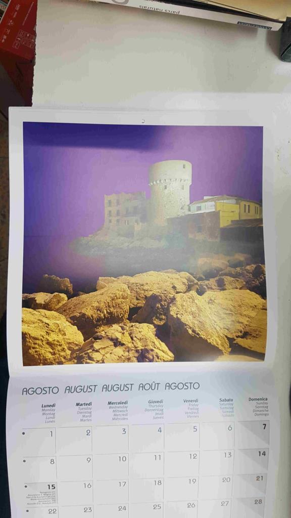 Calendario / Kalender / Calendrier / Calendar: 2011 : Tuscany (La toscana): LAMINA numero 08