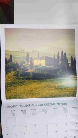 Calendario / Kalender / Calendrier / Calendar: 2011 : Tuscany (La toscana): LAMINA numero 10