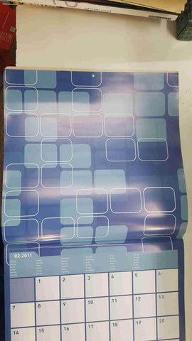 Calendario / Kalender / Calendrier / Calendar: 2011 : Patterns (patrones) lamina 02