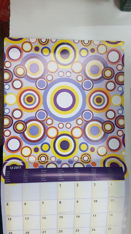Calendario / Kalender / Calendrier / Calendar: 2011 : Patterns (patrones) lamina 12