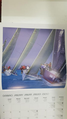 Calendario / Kalender / Calendrier / Calendar: 2011 : Boat Race (Barcos), lamina 01