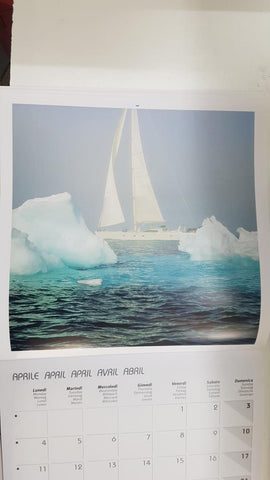 Calendario / Kalender / Calendrier / Calendar: 2011 : Boat Race (Barcos), lamina 04