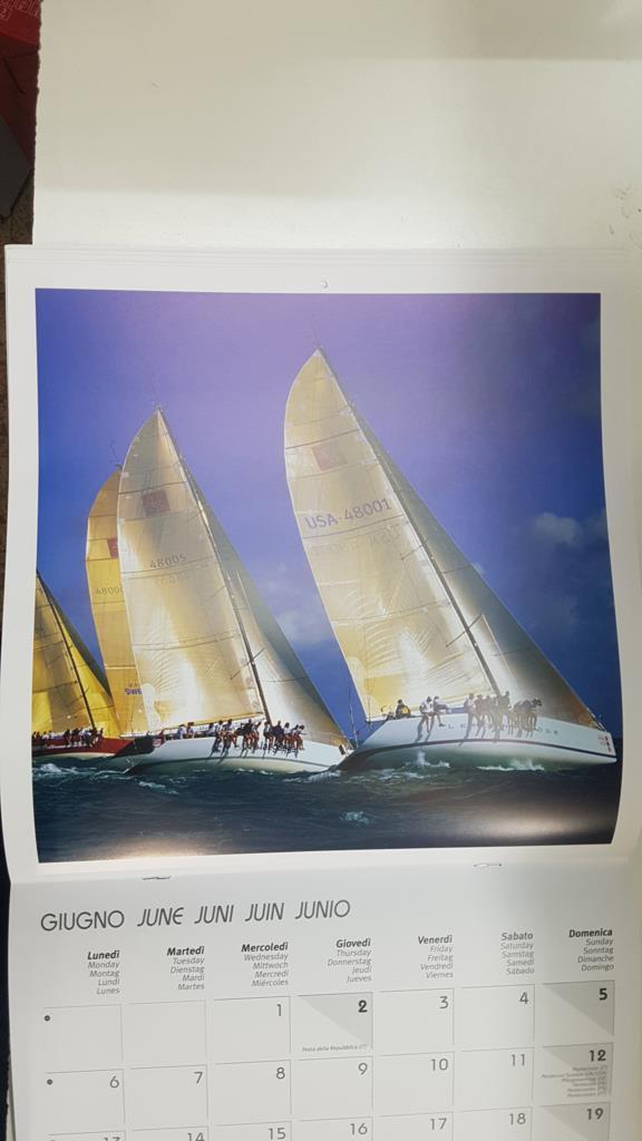 Calendario / Kalender / Calendrier / Calendar: 2011 : Boat Race (Barcos), lamina 06