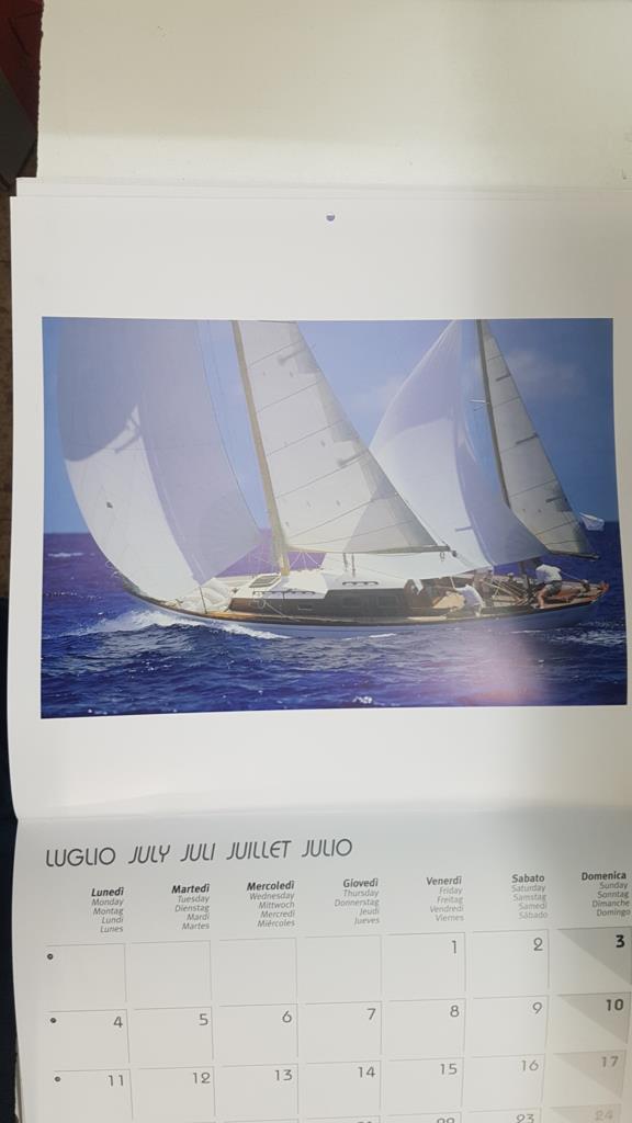 Calendario / Kalender / Calendrier / Calendar: 2011 : Boat Race (Barcos), lamina 07