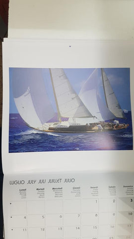 Calendario / Kalender / Calendrier / Calendar: 2011 : Boat Race (Barcos), lamina 07