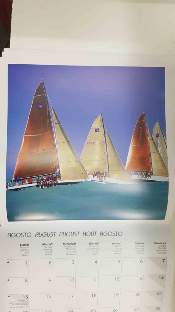 Calendario / Kalender / Calendrier / Calendar: 2011 : Boat Race (Barcos), lamina 08