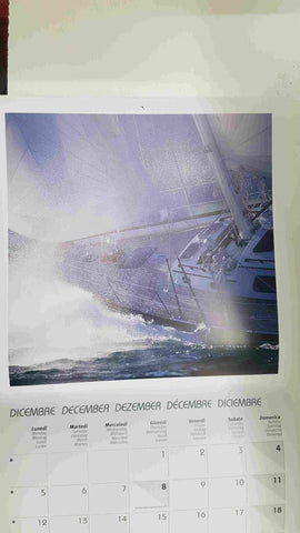Calendario / Kalender / Calendrier / Calendar: 2011 : Boat Race (Barcos), lamina 12