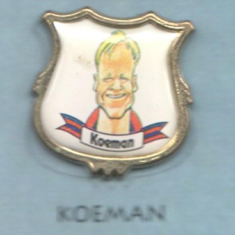 Pins: Koeman jugador del Barça