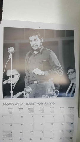Calendario / Kalender / Calendrier / Calendar: 2011 : Che Guevara, lamina 08