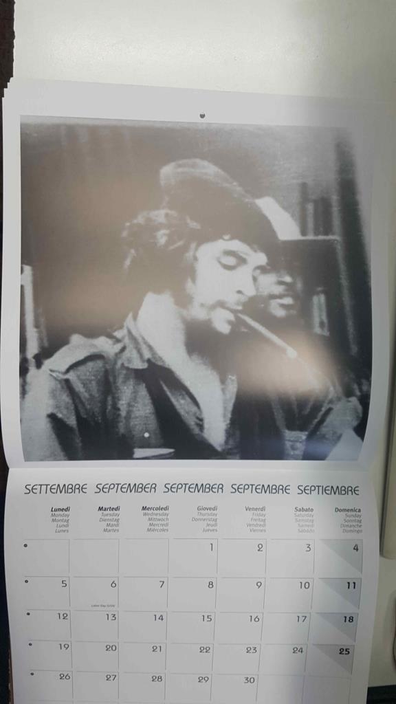 Calendario / Kalender / Calendrier / Calendar: 2011 : Che Guevara, lamina 09