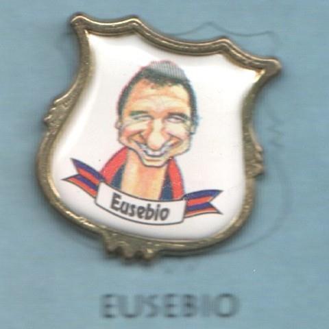 Pins: Eusebio jugador del Barça