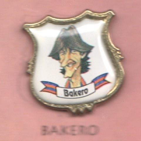 Pins: Bakero jugador del Barça