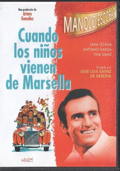 DVD: Cuando los niños vienen de Marsella. Manolo Escobar