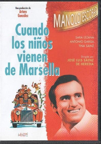 DVD: Cuando los niños vienen de Marsella. Manolo Escobar