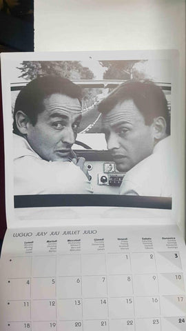 Calendario / Kalender / Calendrier / Calendar: 2011 : Cinefilms (peliculas b/n) - lamina numero 07