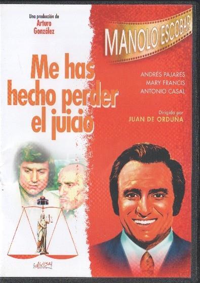 DVD: Me has hecho perder el juicio. Manolo Escobar