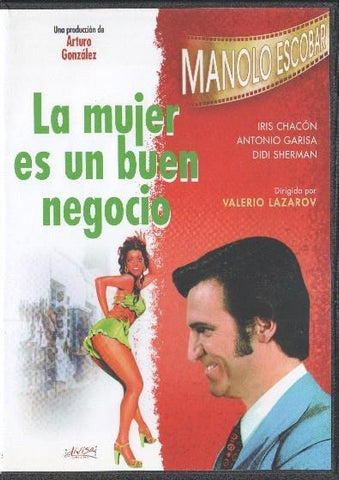 DVD: La mujer es un buen negocio. Manolo Escobar