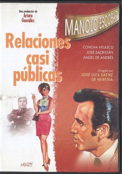 DVD: Relaciones casi públicas. Manolo Escobar