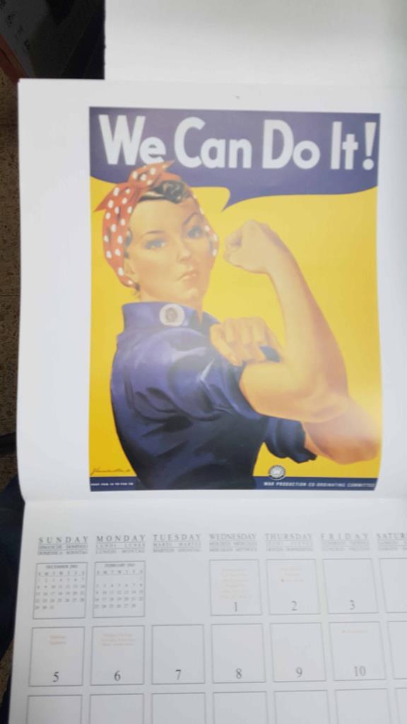 Calendarior: 2003 : We can do it! - American Posters. The year 2003 - lamina 01