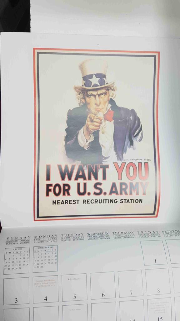 Calendarior: 2003 : We can do it! - American Posters. The year 2003 - lamina 08