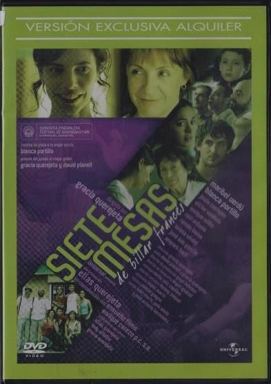 DVD: Siete mesas de billar francés